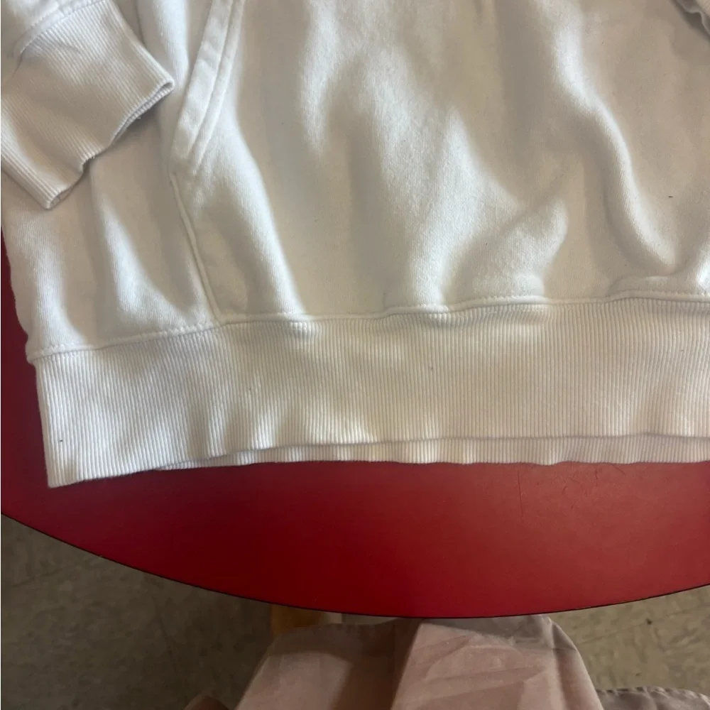 The North Face men’s medium  White Hoodie